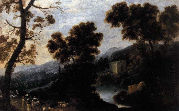 Landscape with Figures, unknow artist